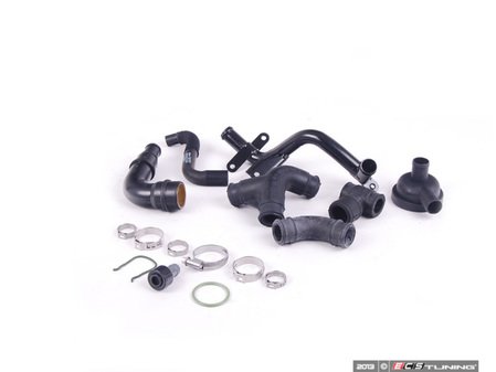 ES#2219669 - 06A103213F - Emissions Service Kit - Complete PCV Refresh Kit for your engine - Assembled By ECS - Audi