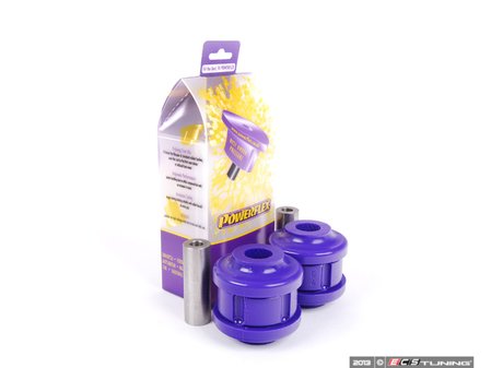 ES#2651080 - PFF5-701x2 - Performance Polyurethane Front Control Arm Bushings - Forward Position - Improves handling and control upgrade to a more engaging driving experience - Powerflex - BMW