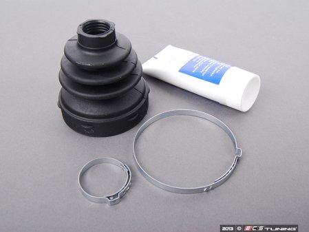 ES#2622468 - 8E0498201D - Front CV Joint Boot Kit - Inner - Priced Each - Stop losing CV grease and extend axle joint life - GKN Drivetech - Audi