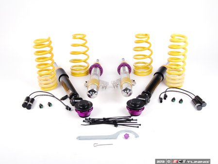 ES#2602431 - 1522000E - KW V2 Series Coilover Kit - Variant 2 coilovers offer sport handling with adjustable rebound dampening - KW Suspension - BMW
