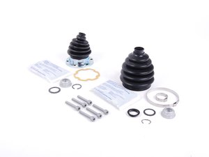 ES#2592837 - MKIVJET20CV - CV Joint Refresh Kit - Left - Everything needed for a left side CV joint installation inner and outer - Assembled By ECS - Volkswagen