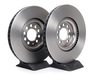 ES#257332 - 8L0698301AKT - Front UV Coated Brake Rotors - Pair (312x25) - Features Brembo's special UV paint treatment that guarantees superior corrosion resistance. - Brembo - Audi Volkswagen