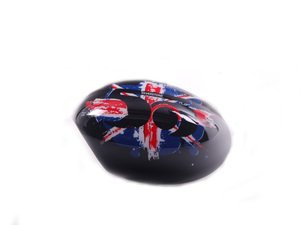 ES#1305489 - 51162157817 - Mirror Cap "MINI United 2009"- Left - (NO LONGER AVAILABLE) - Black cap with 50 Years in center on Union jack print - Genuine MINI - 