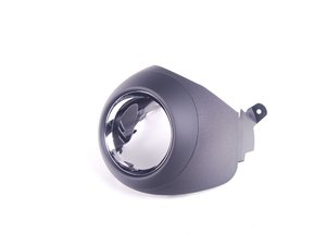 ES#2634336 - 51459810005 - Air Outlet Cover Trim Left - Chrome / Piano Black - Located around the side vent on the dash - Genuine MINI - MINI