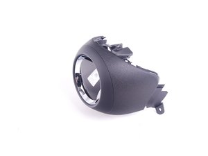 ES#2634337 - 51459810006 - Air Outlet Cover Trim Right - Chrome / Piano Black - Located around the side vent on the dash - Genuine MINI - MINI