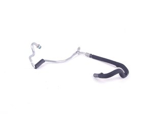 ES#2089784 - 8R1422891K - Power Steering Return Hose - Connects the power steering rack to the cooling pipe line - Genuine Volkswagen Audi - Audi