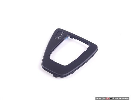 ES#84054 - 51167155643 - Shifter Trim - Automatic - Black trim cover for the automatic shifter - Genuine BMW - BMW