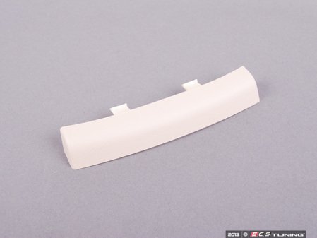 ES#82455 - 51166963905 - Rear Console Trim Cover - Cream Beige - Located in the front of the console - Genuine BMW - BMW
