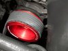 ES#3985 - MK44CPK-RED - Lightweight Underdrive Pulley Set - Red Anodized - Includes a new alternator, power steering and crank pulley that allows you to use a stock belt. - ECS - Audi Volkswagen