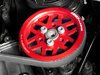 ES#3985 - MK44CPK-RED - Lightweight Underdrive Pulley Set - Red Anodized - Includes a new alternator, power steering and crank pulley that allows you to use a stock belt. - ECS - Audi Volkswagen