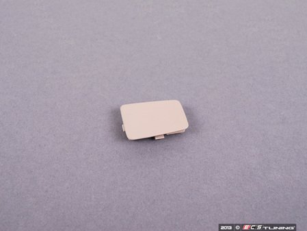 ES#108429 - 51428224416 - E46 Arm rest plug - priced each - Beige - Genuine BMW - BMW