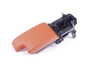 ES#84559 - 51167902747 - Front Armrest Assembly - Cinnamon Leather - Keep your interior looking like new - Genuine BMW - BMW