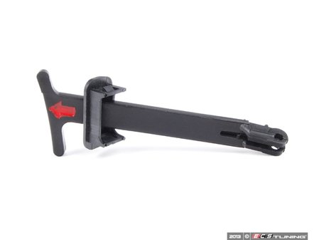 ES#2718206 - 1J5823593C - Hood Pull Release Rod  - Rod that pops out of grille once you release the hood - Bremmen Parts - Volkswagen