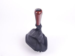 ES#47003 - 25112282202 - E39 M5 M5 Illuminated Shift Knob - Bruyere Wood Knob - (NO LONGER AVAILABLE) - Direct from BMW, includes electrical pig-tail - Genuine BMW - 