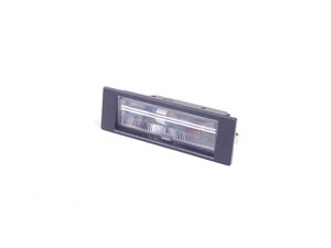 ES#250461 - 63262755711 - Rear License Plate Light Lens - Priced Each R55 R60 R61 - Mounts above the license plate and holds bulb and socket - Genuine MINI - MINI