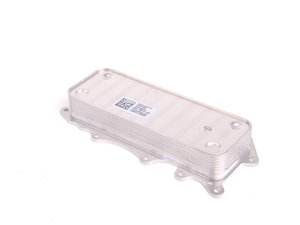 ES#1819345 - 6421800165 - Oil Cooler - Oil to water heat exchanger - Genuine Mercedes Benz - Mercedes Benz