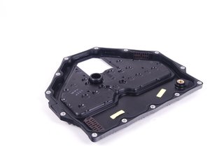 ES#4401086 - 9P1321359 - Transmission Oil Pan with Filter & Gasket - Filter to remove debris from the transmission fluid in the transmission - Genuine Porsche - Porsche