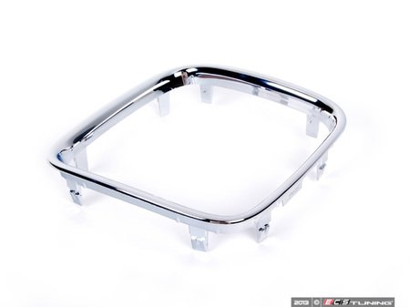 ES#77718 - 51131973898 - Chrome Grille Surround - Right - Snaps into the front end trim - Genuine BMW - BMW