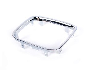 ES#77717 - 51131973897 - Chrome Grille Surround - Left - Snaps into the front end trim - Genuine BMW - BMW