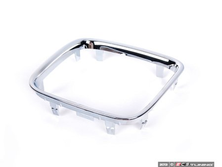 ES#77717 - 51131973897 - Chrome Grille Surround - Left - Snaps into the front end trim - Genuine BMW - BMW