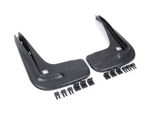 ES#196410 - 82169404697 - E38 Mud Flap Set - Front - OEM replacement or upgrade, includes installation hardware - Genuine BMW - BMW