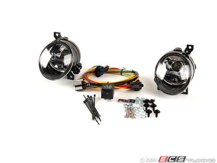 ES#1844190 - 1K0998019 - Fog Light Kit - Non Projector - Basic fog lamp kit for customers who already have fog grilles - Assembled By ECS - Volkswagen