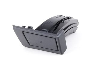 ES#81967 - 51163402390 - Gray Cup Holder - Passenger - Mounted in the far right of the dashboard - Genuine BMW - BMW