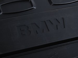 ES#120853 - 51470429234 - Textured Rubber Front Rear Mats - Anthracite - Keep the back of your BMW looking spotless - Genuine BMW - BMW
