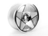 ES#2635758 - 3S5982CKT - 19" Style 0.05 Wheels - Square Set Of Four - (NO LONGER AVAILABLE) - 19x8.5" ET35 72.6CB 5x120. Polished with silver accents. - 3SDM - 