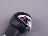 ES#514903 - 25167584239 - Automatic Transmission Shift Knob - Leather - "S" on selector hoof button - Genuine MINI - MINI