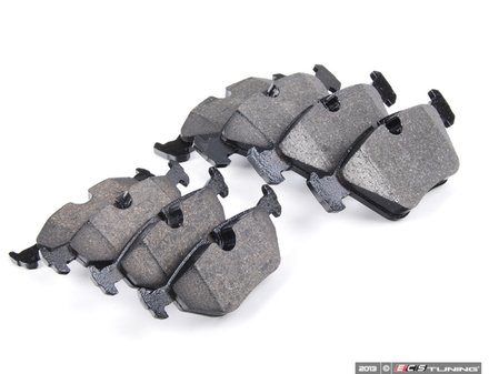 ES#2696061 - 34112282416KT2 - Front And Rear Brake Pad Set - An excellent alternative to more expensive OEM pads - Assembled By ECS - BMW