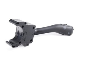 ES#2652136 - 4B0953503G01C - Windshield Wiper / On-Board Computer Switch - Satin Black - Right side steering column stalk switch - Vemo - Audi Volkswagen