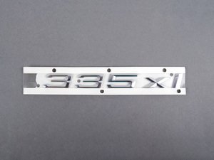 ES#79277 - 51147074722 - E90 335xi Trunk Emblem - Includes adhesive backing. - Genuine BMW - BMW