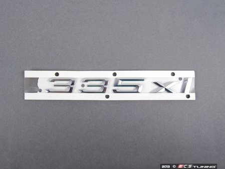 ES#79277 - 51147074722 - E90 335xi Trunk Emblem - Includes adhesive backing. - Genuine BMW - BMW