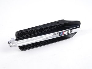 ES#242680 - 51138046448 - Side Fender Grille - Right - M3 vented side fender grille - Genuine BMW - BMW