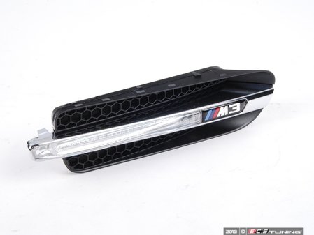 ES#242680 - 51138046448 - Side Fender Grille - Right - M3 vented side fender grille - Genuine BMW - BMW