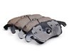 ES#2696183 - 0054201320 - Front Euro Ceramic Brake Pad Set - Includes new brake pad wear sensors - Akebono - Mercedes Benz