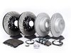 ES#2649828 - 34116778647-KT3 - Performance Front & Rear Brake Service Kit - Featuring ECS front 2 piece drilled and slotted and rear ECS V5 drilled and slotted rotors with ECS EP24 Enthusiast Performance pads - Assembled By ECS - BMW