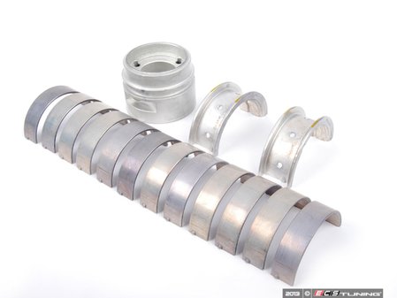 ES#1497588 - 99710190100 - Crankshaft Bearing Set - Includes all main bearings, thrust bearing, and bearing sleeve. - Genuine Porsche - Porsche