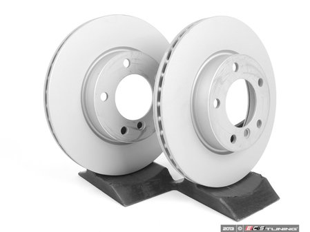 ES#2137003 - 34116855153kt4 - Front Brake Rotors - Pair (286x22) - "Coat Z- Anti-corrosion" - Zimmermann - BMW