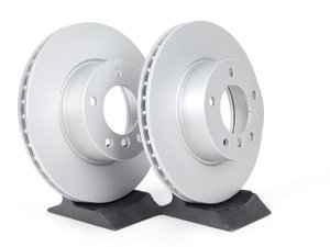 ES#2592666 - 34116854998KT1 - Front Brake Rotors - Pair (300X24) - Featuring a protective Meyle Platinum coating. - Meyle - BMW