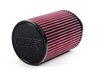 ES#3476081 - 003675ecs02aKT - Red Cotton Gauze "Oiled" Air Filter Element (3.0" inlet) - High flow, reusable air filter. Used as a replacement filter to an ECS intake system or for your custom intake project. 5" Base OD / 7" Filter Height / 4.5" Top OD - ECS - Audi BMW Volkswagen