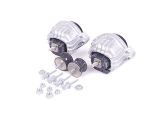 ES#2695396 - 22116760330KT - Motor And Transmission Mount Kit - Includes all mounting hardware - Genuine BMW - BMW
