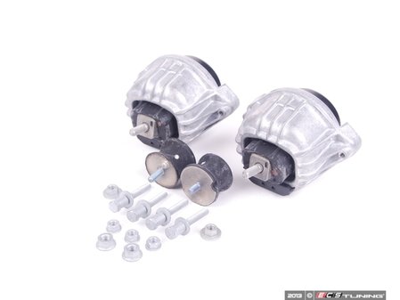 ES#2695396 - 22116760330KT - Motor And Transmission Mount Kit - Includes all mounting hardware - Genuine BMW - BMW