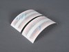 ES#2642124 - 51142317862 - Dual Stripes Set - Orange - (NO LONGER AVAILABLE) - Part of the Ray Line neon color series stripes - Genuine MINI - 