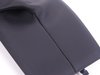 ES#2098403 - 98642407506EAN - Shift Knob With Boot - Satin Black - Leather shift knob and boot with satin black shift pattern - Genuine Porsche - Porsche
