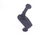 ES#2098403 - 98642407506EAN - Shift Knob With Boot - Satin Black - Leather shift knob and boot with satin black shift pattern - Genuine Porsche - Porsche
