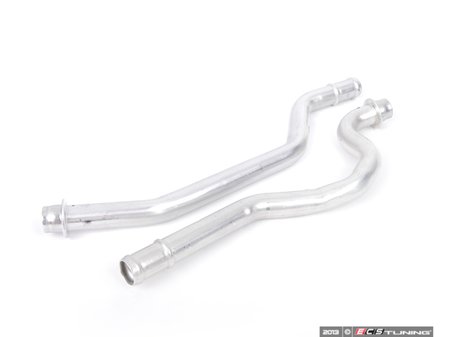ES#176753 - 64116924079 - Double Aluminum Pipe - Dual pipe that connect from the firewall to the heater core - Genuine MINI - MINI