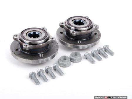 ES#2587222 - 31226776162KT2 - Front Wheel Bearing Kit - Complete Bremmen front wheel bearings replacement kit - Assembled By ECS - MINI