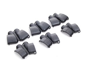 ES#259760 - 022906921 - Ignition Coil Cover Set - Black - Set Of 6 - Replace your damaged, or faded coil connector covers with this new complete set. - Genuine Volkswagen Audi - Audi Volkswagen
